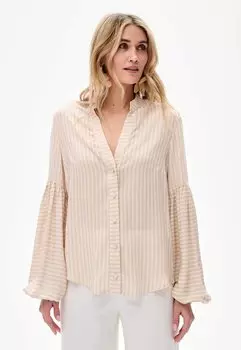 Блуза blue shadow, бежевый