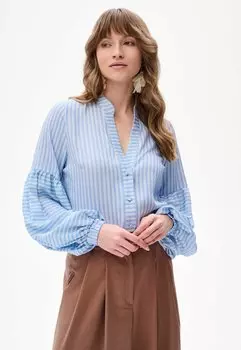 Блуза blue shadow, синий