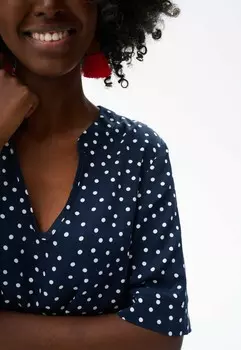 Блуза blue shadow, темно-синий