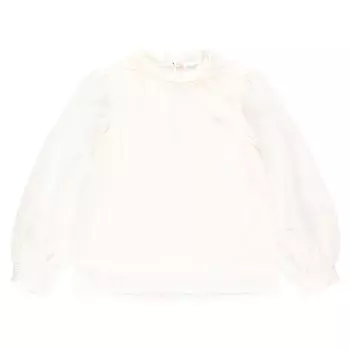 Блуза Boboli Puntilla Gauze, белый