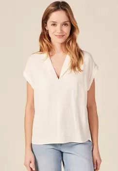 Блуза BONOBO Jeans, кремовые