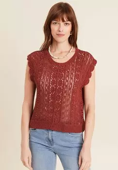 Блуза Breal, темно-коричневый