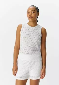 Блуза BRODERIE ANGLAISE Object, кремовый