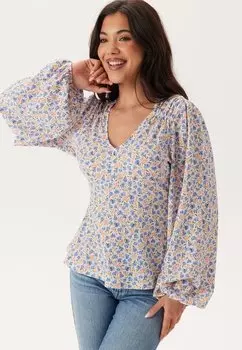 Блуза Bubbleroom, белый