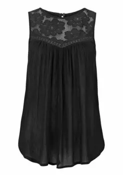 Блуза Buffalo Crepe, черный