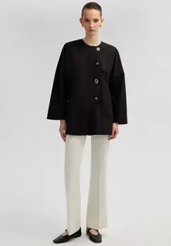 Блуза BUTTON DETAIL Touch Priv, черный
