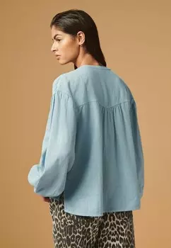 Блуза BUTTON FRONT Next, синий