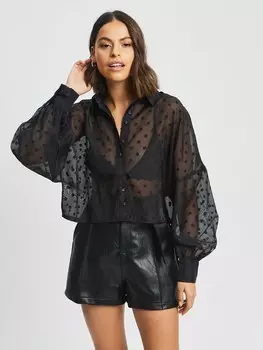 Блуза BWLDR Henderson, черный