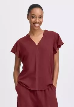 Блуза BYFILINEN b.young, красный