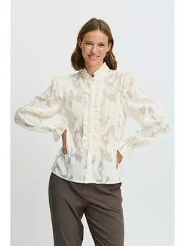 Блуза byoung, бежевый