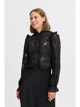 Блуза byoung, цвет black denim