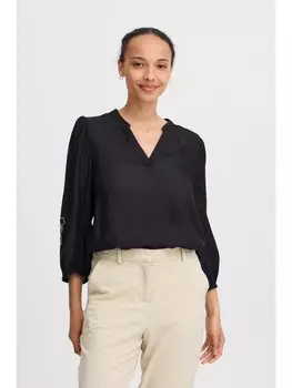 Блуза byoung, цвет black denim