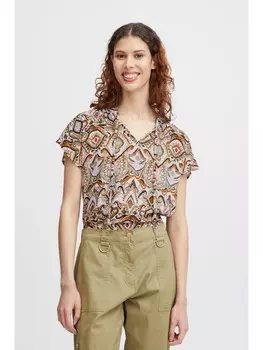 Блуза byoung, красочный