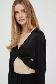 Блуза Calvin Klein Jeans, черный
