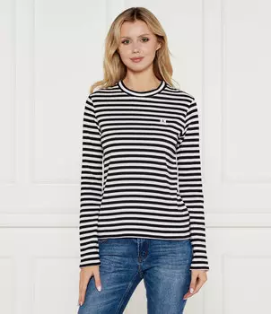 Блуза CALVIN KLEIN JEANS EMBRO Regular Fit, черный