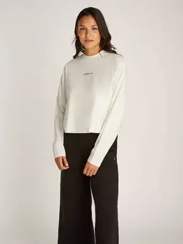 Блуза CALVIN KLEIN JEANS Loose fit, экрю