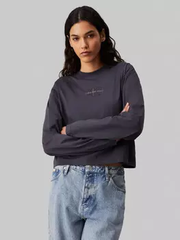 Блуза CALVIN KLEIN JEANS Loose fit, цвет grafite