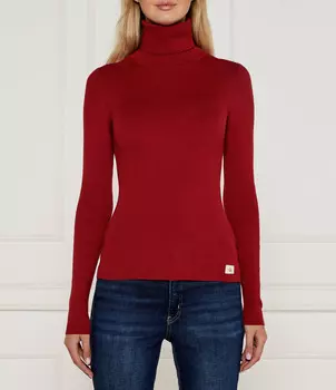 Блуза CALVIN KLEIN JEANS Regular Fit, бордо