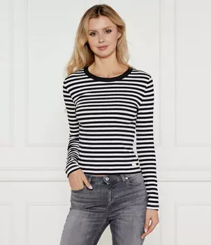 Блуза CALVIN KLEIN JEANS Slim Fit, белый