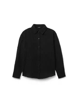 Блуза CALZEDONIA Jacquard, черный