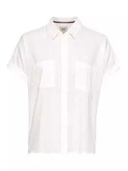 Блуза Camel Active aus einem Baumwoll Twill, цвет milch wei