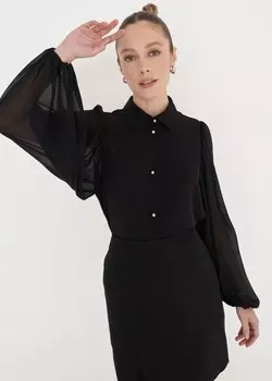 Блуза Camomilla Italia CANDIDA, черный