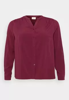 Блуза CARANITA SHIRT ONLY Carmakoma, бордовый
