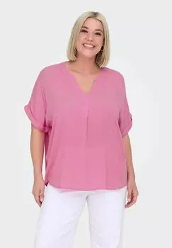 Блуза CARMIO ONLY Carmakoma, розовый