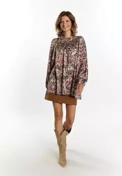 Блуза CARNEA usha, коричневый