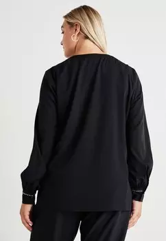 Блуза CARSTUDDINA LIFE ONLY Carmakoma, черный