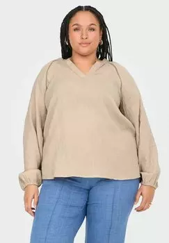 Блуза CARTHYRA ONLY Carmakoma, бежевый