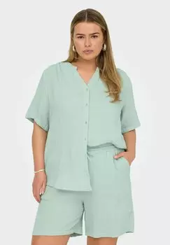 Блуза CARTHYRA ONLY Carmakoma, светло-серый