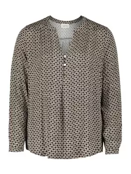 Блуза CARTOON, цвет camel/black