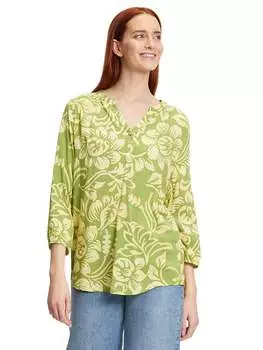 Блуза CARTOON, цвет Grn/Gelb