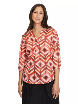 Блуза CARTOON, цвет rot/creme