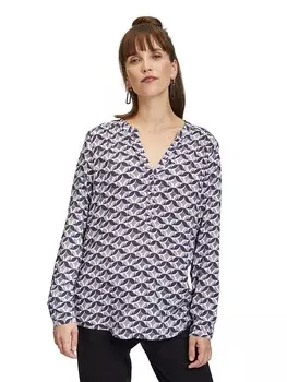 Блуза CARTOON, цвет wei/lila/grau