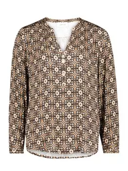 Блуза Cartoon, коричневый