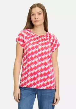 Блуза CASUAL-MIT MUSTER Betty Barclay, красный