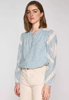 Блуза CATHEL Maison 123, синий