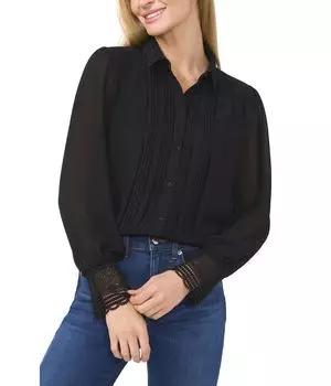 Блуза CeCe Long, цвет Rich Black