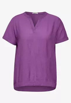 Блуза Cecil, крапчатый фиолетовый