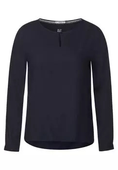 Блуза Cecil, ночная синяя