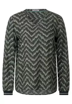 Блуза Cecil, пятнистый зеленый