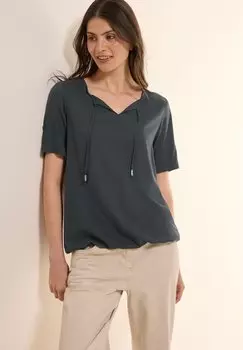 Блуза Cecil, темно-зеленый