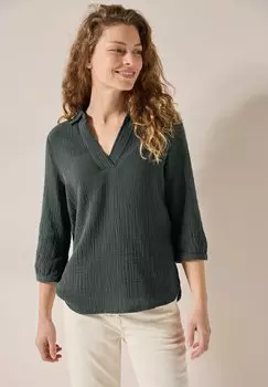 Блуза Cecil, темно-зеленый