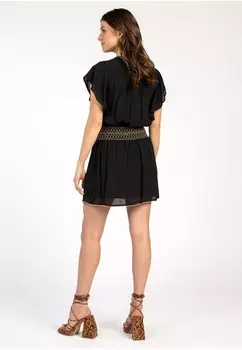 Блуза CELESTE EMBRO Aaiko, черный