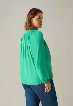 Блуза CHAMBRAY Live Unlimited London, зеленый