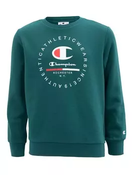 Блуза Champion Crewneck Sweatshirt, зеленый