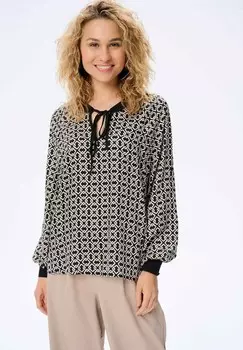 Блуза CHARLIE blue shadow, черный