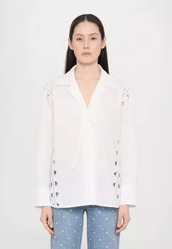 Блуза CHEMISE sandro, белый